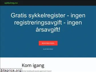 sykkelreg.no