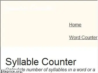 syllablecounter.net