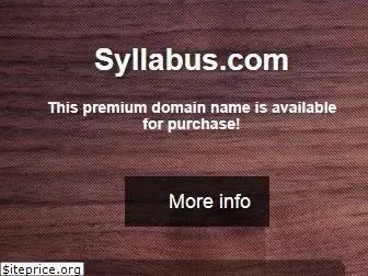 syllabus.com