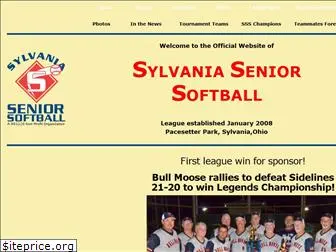 sylvaniaseniorsoftball.com