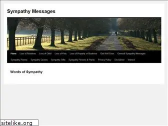 sympathymessages.org