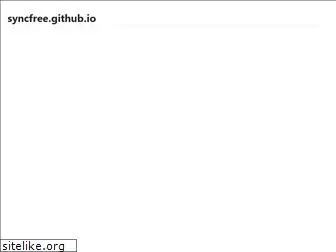 www.syncfree.github.io