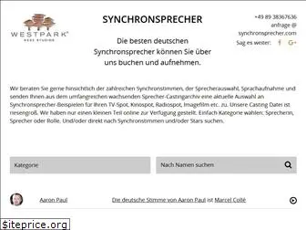 synchronsprecher.com