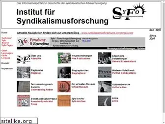 syndikalismusforschung.info