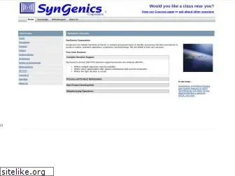 syngenics.com