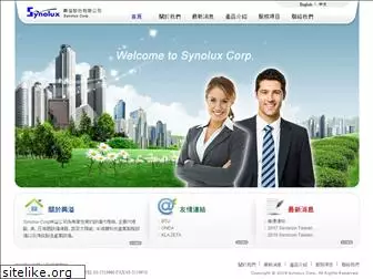 synolux-corp.com