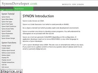 synondeveloper.com