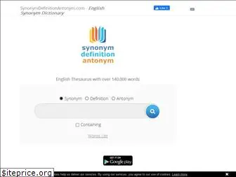 synonymdefinitionantonym.com