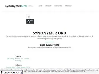 synonymerord.com