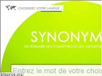 synonymes.com