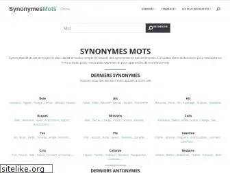synonymesmots.com