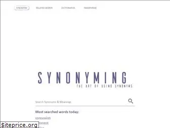 synonyming.com
