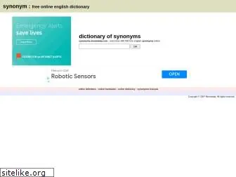 synonyms.memodata.com