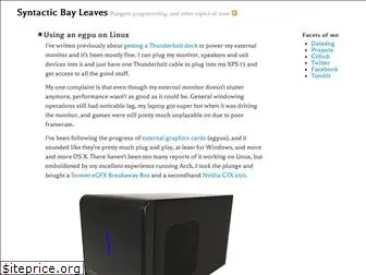 syntacticbayleaves.com