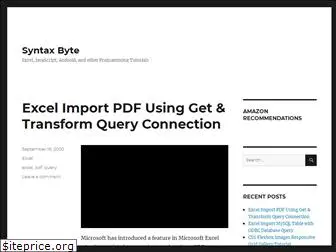 syntaxbytetutorials.com