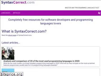 syntaxcorrect.com