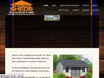 syracusesheds.com