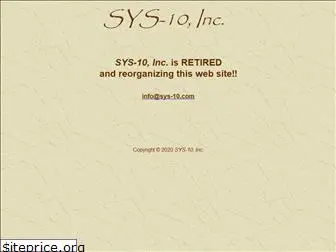 sys-10.com