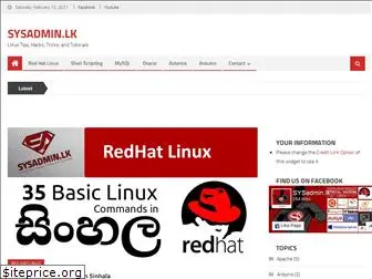 sysadmin.lk