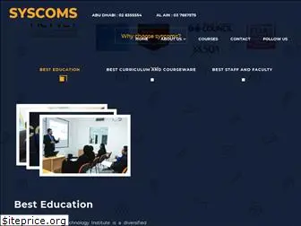 syscomsinstitute.com