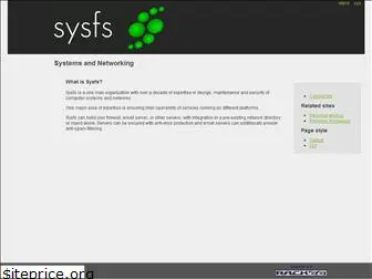 sysfs.be