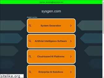 sysgen.com