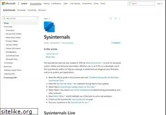 sysinternals.com