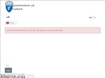 sysselmesteren.no