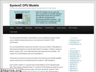 systemc-cpu-models.org