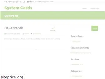 systemcards.co.uk
