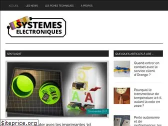 systemes-electroniques.fr