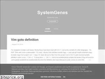 systemgenes.com