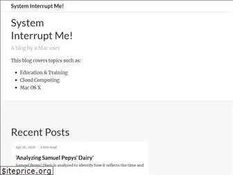 systeminterrupt.me