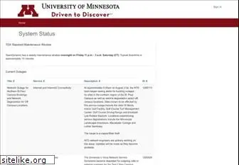 systemstatus.umn.edu