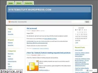 www.systemstuff.wordpress.com