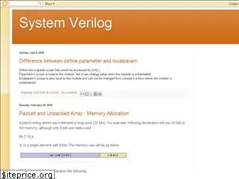 systemverilog123.blogspot.com