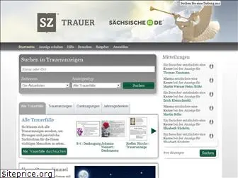 sz-trauer.de