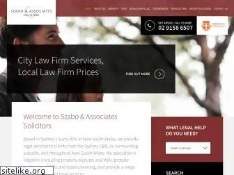 szabosolicitors.com.au