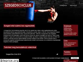 szegedboxclub.hu