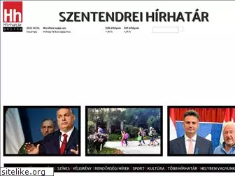 szentendrei-hirhatar.hu