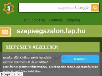 szepsegszalon.lap.hu