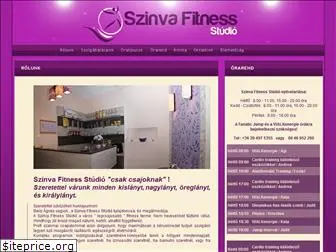 szinvafitness.hu