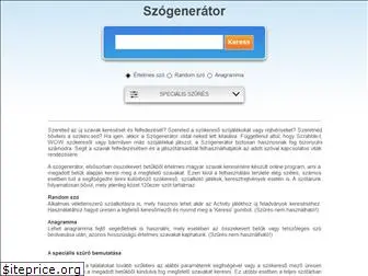 szogenerator.hu