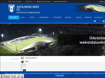 szolnokimavfc.hu