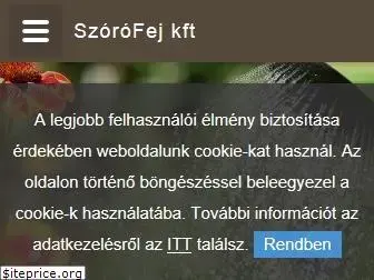 szorofejkft.hu