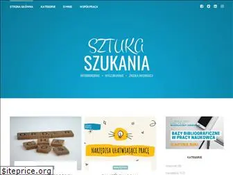 www.sztukaszukania.pl