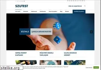 szutest.com.tr