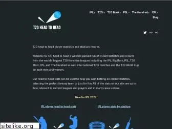 t20-head-to-head.com