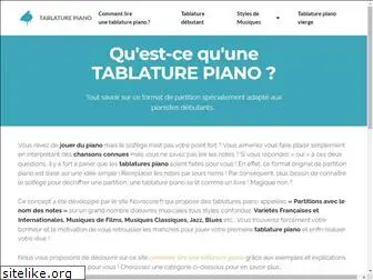 tablature-piano.fr