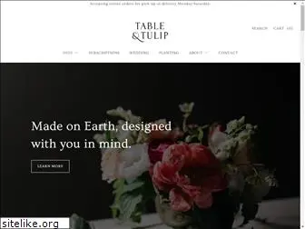 tableandtulip.com